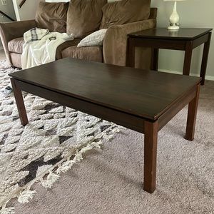 Coffee table and side table